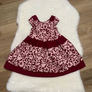 Janie and Jack Red Floral Dress